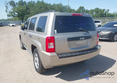 2007 Jeep Patriot Sport from USA, damaged, VIN 1J8FT28087D358976